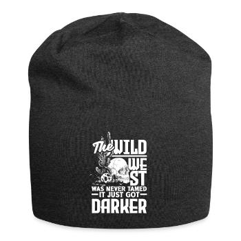 The Wild West was never tamed, it just got darker - Jersey-Beanie - Anthrazit - Vorne