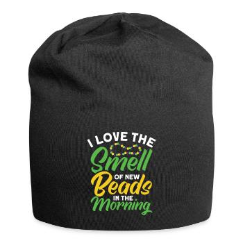 Beaded Beadwork Jeweller Jewellery Maker - Jersey Beanie - black - Front