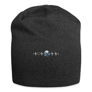 Erde - Jersey-Beanie - Anthrazit - Vorne