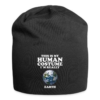 Earth - Jersey Beanie - black - Front