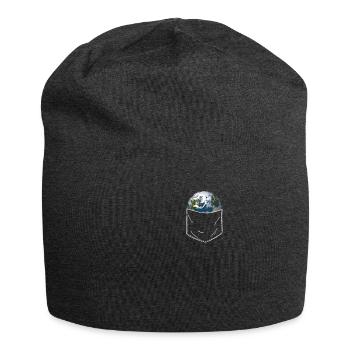 Erde - Jersey-Beanie - Anthrazit - Vorne