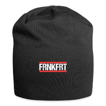 Frankfurterin Frankfurter Frankfurt - Jersey-Beanie - Schwarz - Vorne