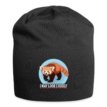 Red Panda Red Pandas Red Panda Gift - Jersey Beanie - black - Front