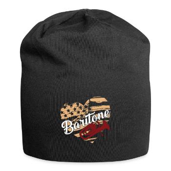 Baritone Baritone Flag - Jersey Beanie - black - Front