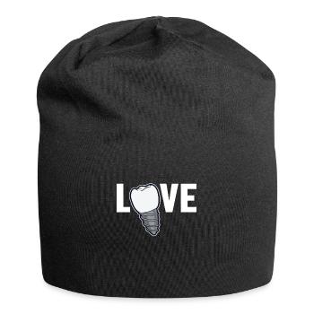 Love Dental Laboratory Dental Laboratory Dental Technician - Jersey Beanie - black - Front