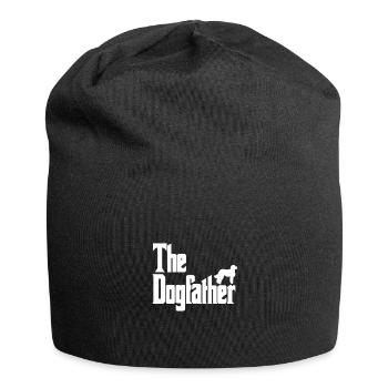The Dogfather Aussiedoodle - Jersey-Beanie - Schwarz - Vorne