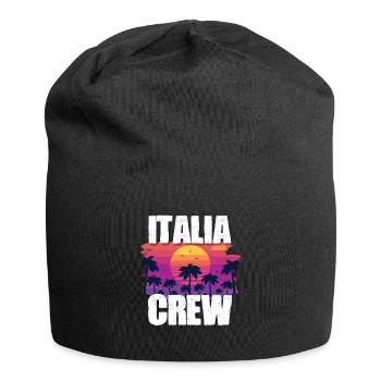 Italia Urlaub - Jersey-Beanie - Schwarz - Vorne