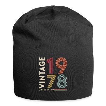 1978 Birthday Present - Jersey Beanie - black - Front