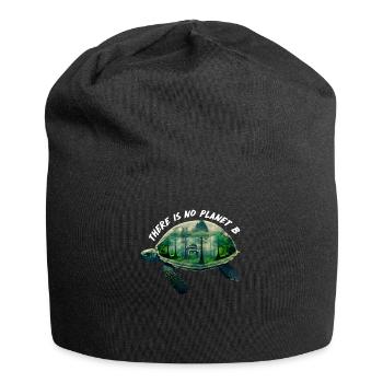 Il n’y a pas de Planète B Earth Day Mission Erde - Bonnet en jersey - noir - Devant
