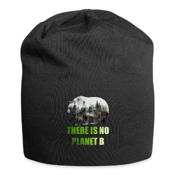 Il n’y a pas de Planète B Earth Day Mission Erde - Bonnet en jersey - noir - Devant
