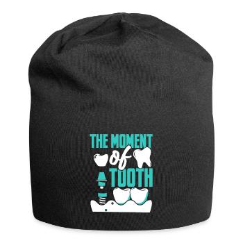 The Moment Of Tooth Dental Laboratory Dental Laboratory - Jersey Beanie - black - Front