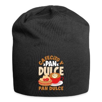 Pan Dulce Design pour un amateur de cuisine mexicaine avec - Bonnet en jersey - noir - Devant