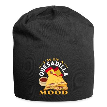 Quesadilla Design for a Mexican Food Lover - Jersey Beanie - black - Front