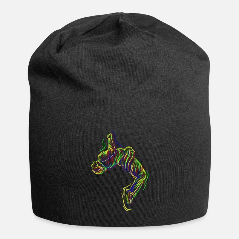 Parkour Backflip - Bonnet en jersey - noir