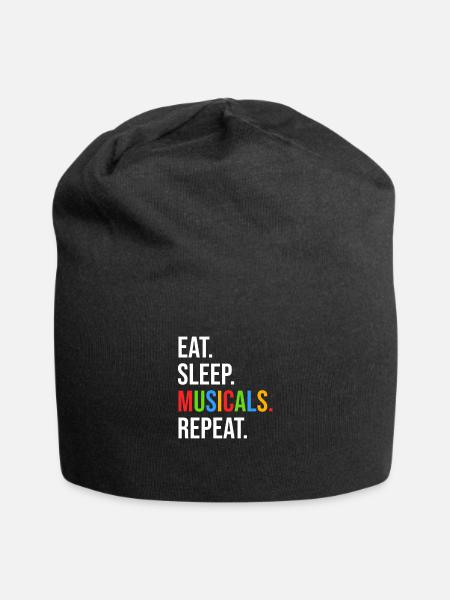 Theatre Quote Funny Actor Musical Theatre - Jersey Beanie - black