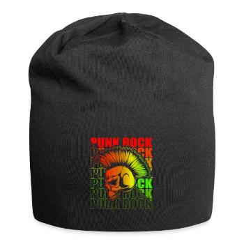 Punk Rock Pogo Anarchy Punks Punk Rocker Punk - Jersey Beanie - black - Front