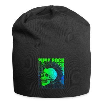 Punk Rock Pogo Anarchie Punks Punk Rocker Punk - Bonnet en jersey - noir - Devant