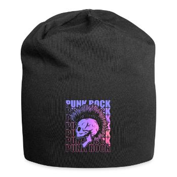 Punk Rock Pogo Anarchy Punks Punk Rocker Punk - Jersey Beanie - black - Front