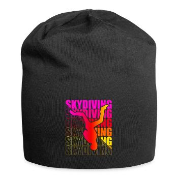 Skydive Freefly Skydiver Shirt Skydiving - Jersey Beanie - black - Front