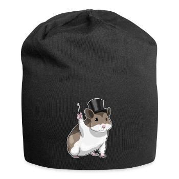 Baguette magique de hamster - Bonnet en jersey - noir - Devant