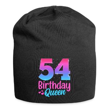 Birthday Queen 56 Geburtstag - Jersey Beanie - black - Front