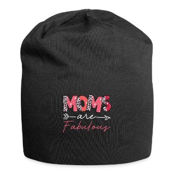 Les mères sont fabuleuses - Bonnet en jersey - noir - Devant