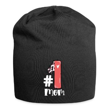 Mother Number One - Jersey Beanie - black - Front
