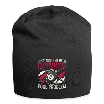 Cue Sports Just Another Beer Drinker With Snooker - Jersey Beanie - black - Front