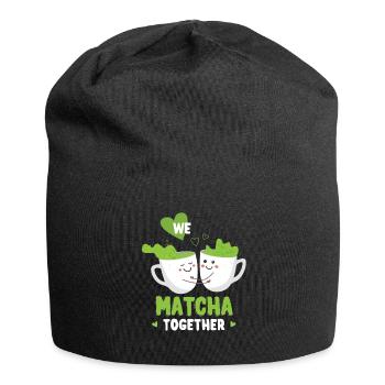We Matcha Together Liebe Japan - Jersey-Beanie - Schwarz - Vorne