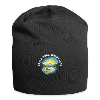 KAYAKS Kayaking CANOE RAFTING BOAT more-paddle - Jersey Beanie - black - Front