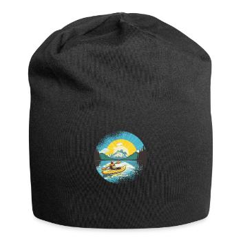 KAYAKS CANOE RAFTING BOAT Kayaking Paddling-paddle - Jersey Beanie - black - Front