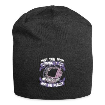 Tried Turning It Off And On Again IT Operations - Jersey Beanie - charcoal grey - Front