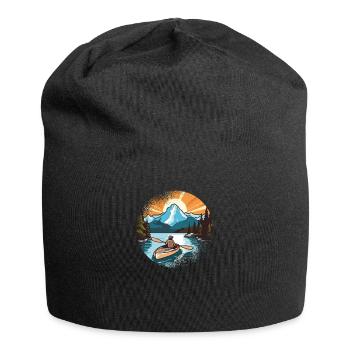 KAYAKS CANOE RAFTING BOAT Kayaking Paddling-paddle - Jersey Beanie - black - Front