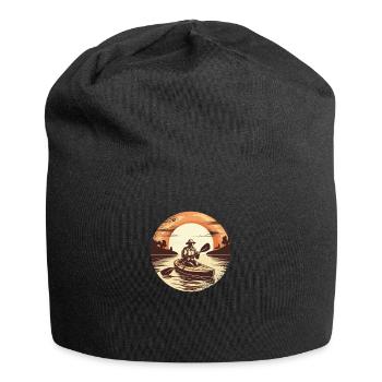 Canoe Canoe-Canoe Kayak Canoe-Kayak Canoe-Canoe - Jersey Beanie - black - Front