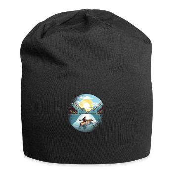 Kayaking Kayaks CANOE RAFTING BOAT PADDLE - Jersey Beanie - black - Front