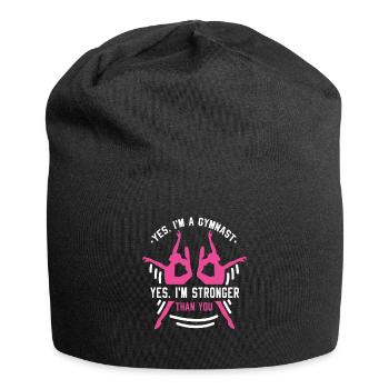 IM A Gymnast Gymnastics Gymnastics Turner - Jersey Beanie - black - Front