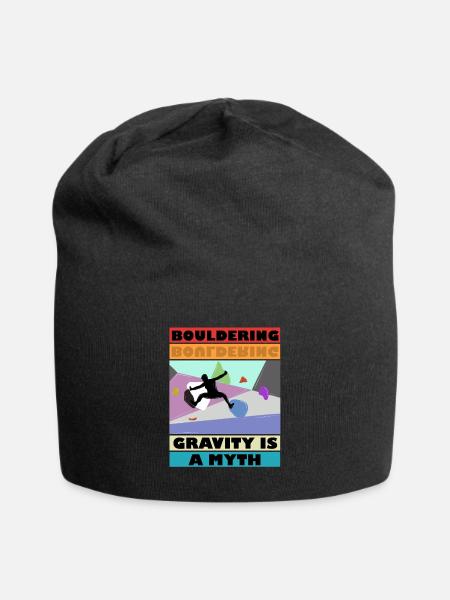 Bouldering Gravity is a Mytm 3 - Jersey-Beanie - Schwarz