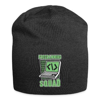 Programming Squad Softwareentwickler Developer - Jersey-Beanie - Anthrazit - Vorne