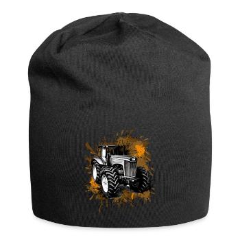 Tracteur Agriculture - Bonnet en jersey - noir - Devant