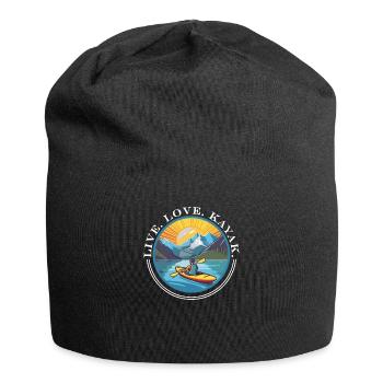 KAYAKS CANOE RAFTING BOAT Kayaking Adults-paddle - Jersey Beanie - black - Front