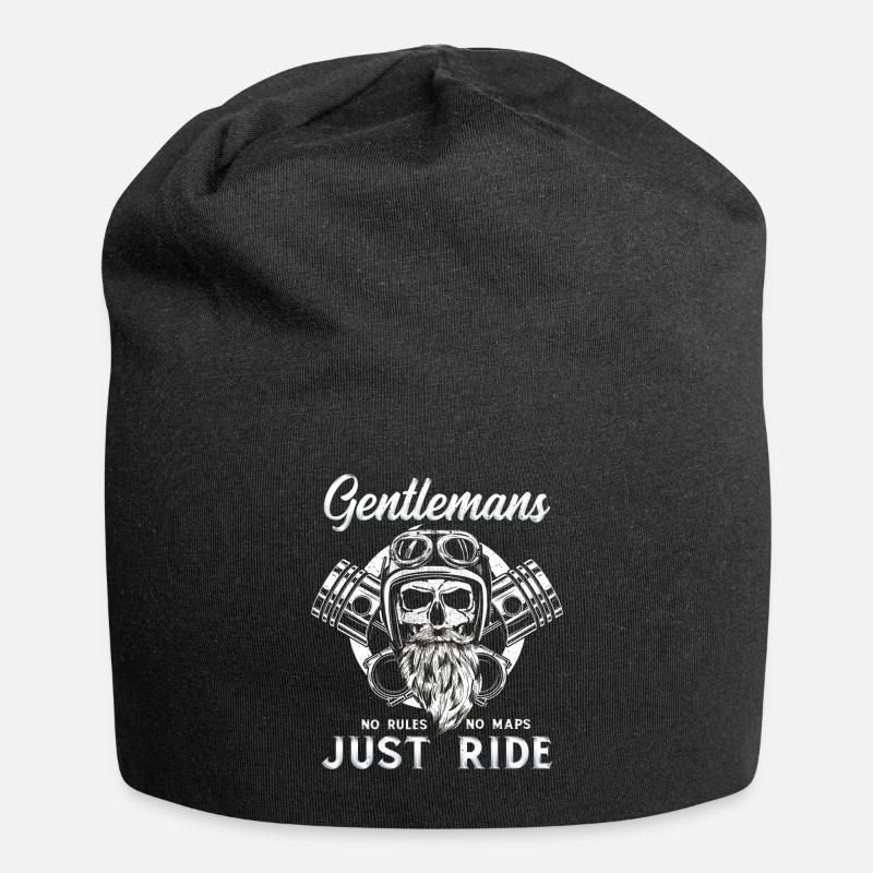 Gentlemans Just Ride - Jersey Beanie - black