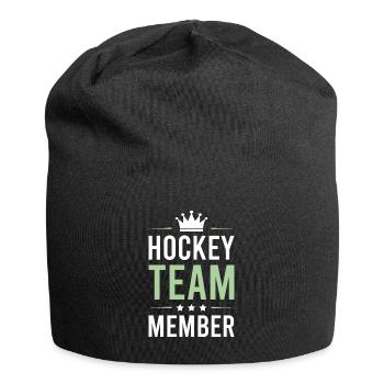 Hockey Team - Jersey Beanie - black - Front