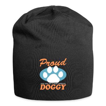Dog Daddy Master Dog Owner Dog Gift - Bonnet en jersey - noir - Devant