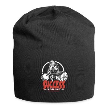 GYM No Excuses Body Building Fitness Gorilla - Jersey Beanie - black - Front