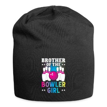Brother of the Bowler Girl - Jersey-Beanie - Schwarz - Vorne
