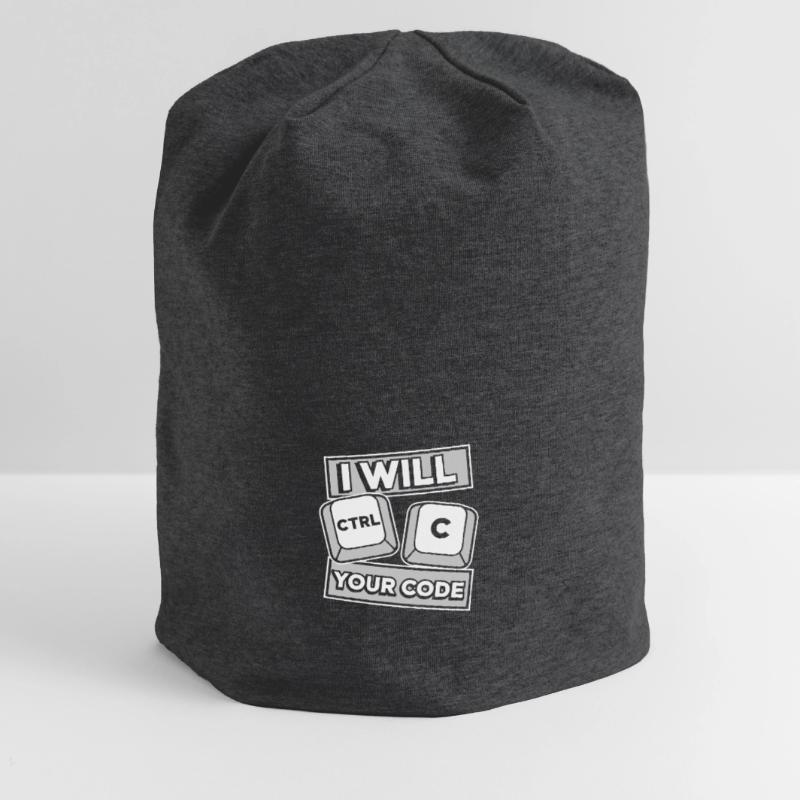 I Will Ctrl C Your Code Developer Coder Jersey-Beanie