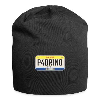 Mexican Godfather Car Plate Best Padrino De Boda - Jersey Beanie - black - Front