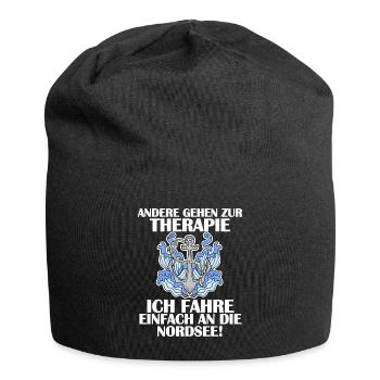 Nordsee - Jersey-Beanie - Schwarz - Vorne