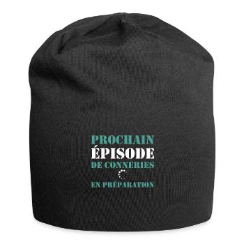 Humour Beauf - Design Amusant pour Homme - Bonnet en jersey - noir - Devant