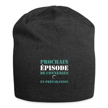 Humour Beauf - Design Amusant pour Homme - Bonnet en jersey - charbon - Devant